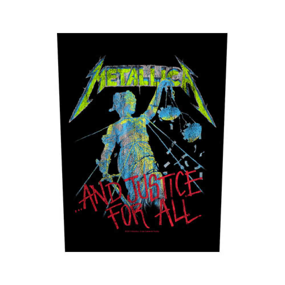 Metallica - And Justice for All Back patch - Black